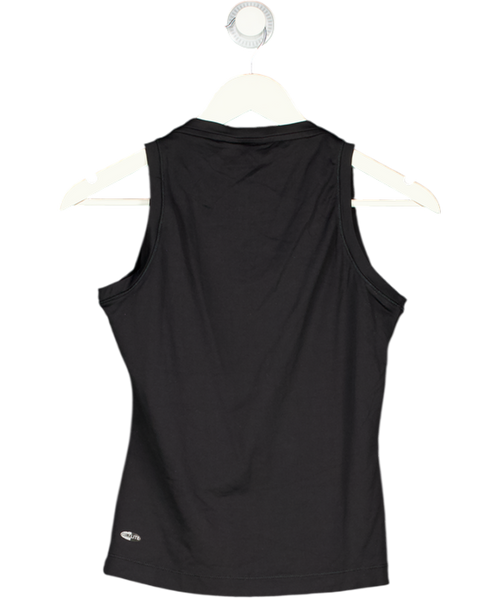adidas Black V-neck Sleeveless Tank Top UK 12