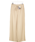 AND/OR Beige Myla Utility Straight Cut  Trousers UK 10