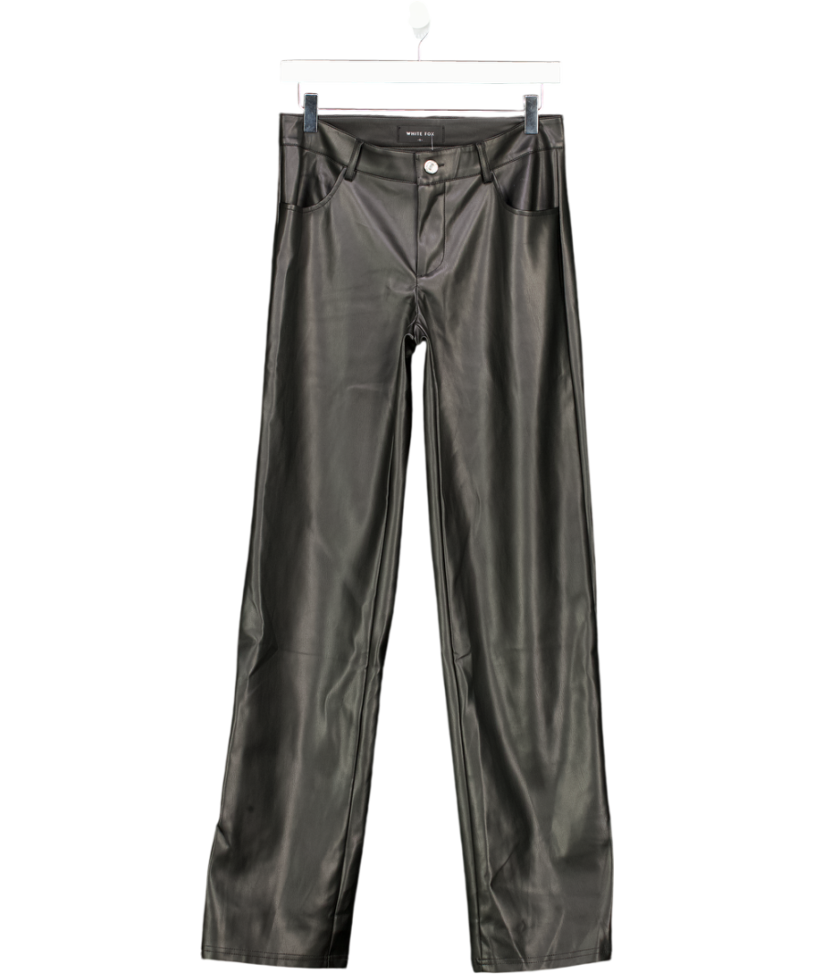 White Fox Black Hopeful For Today Trousers UK S