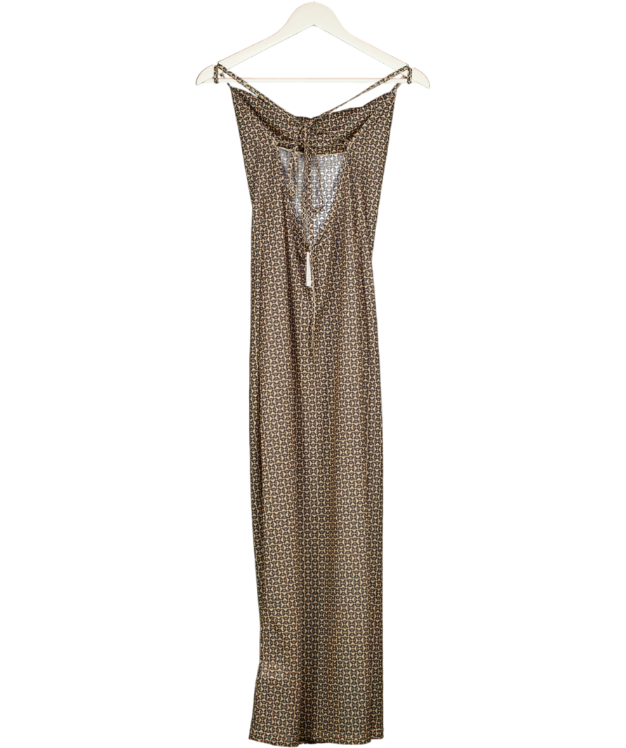 4th & Reckless Beige Alani Dress UK 6