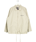 FEAR OF GOD Essentials Beige Rain Jacket UK S