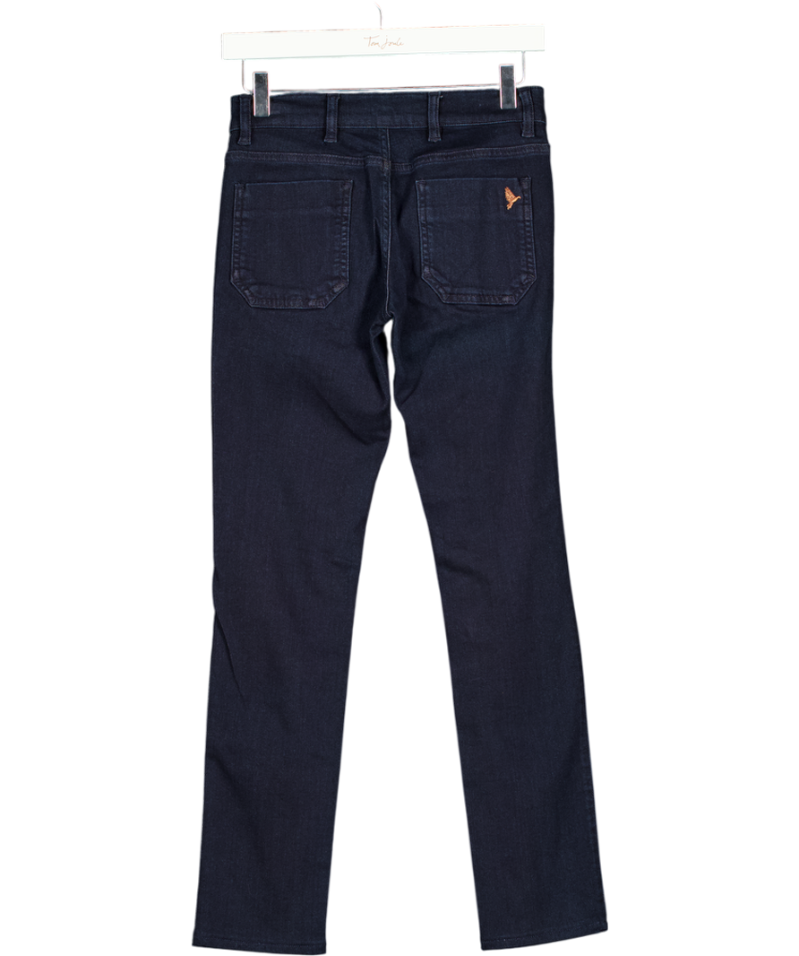 MIH Jeans Mid-rise Dark Blue Slim Leg Jeans W27