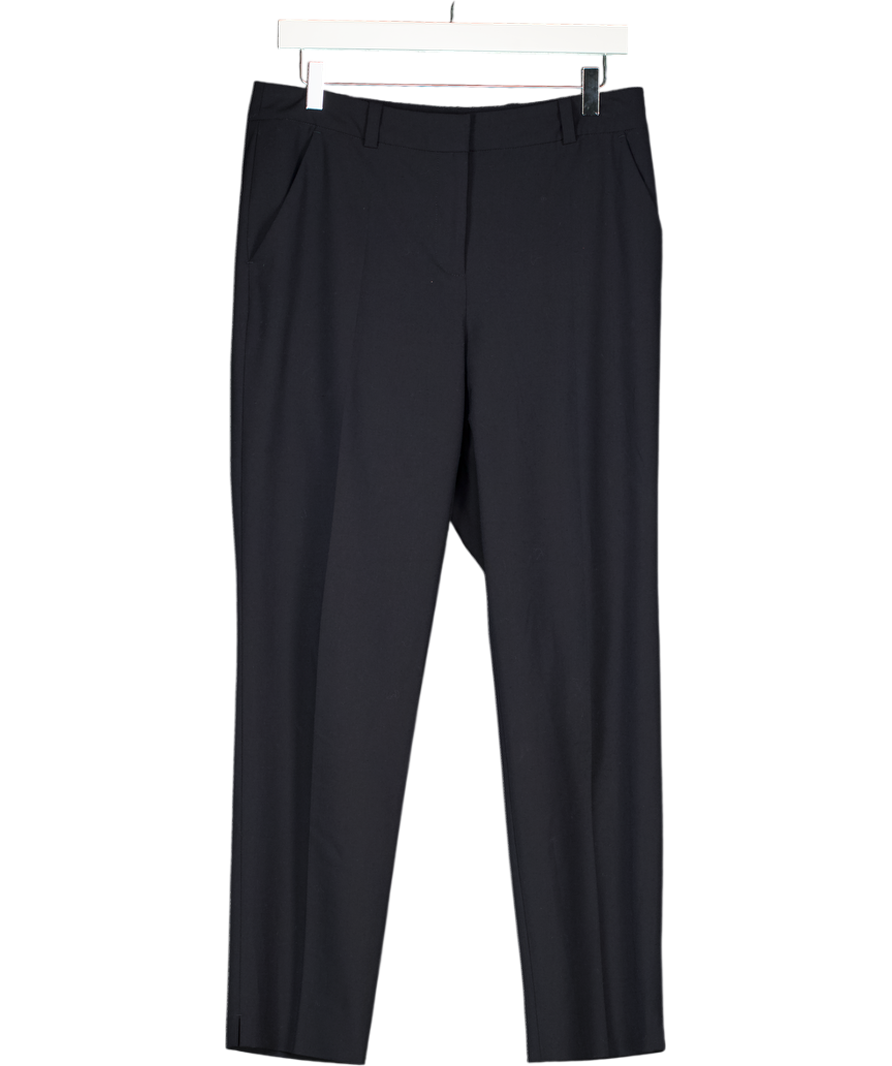 WHISTLES Navy Blue Tailored Smart Trouser UK 12