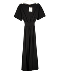 DISSH Black Asymmetric Maxi Dress UK S