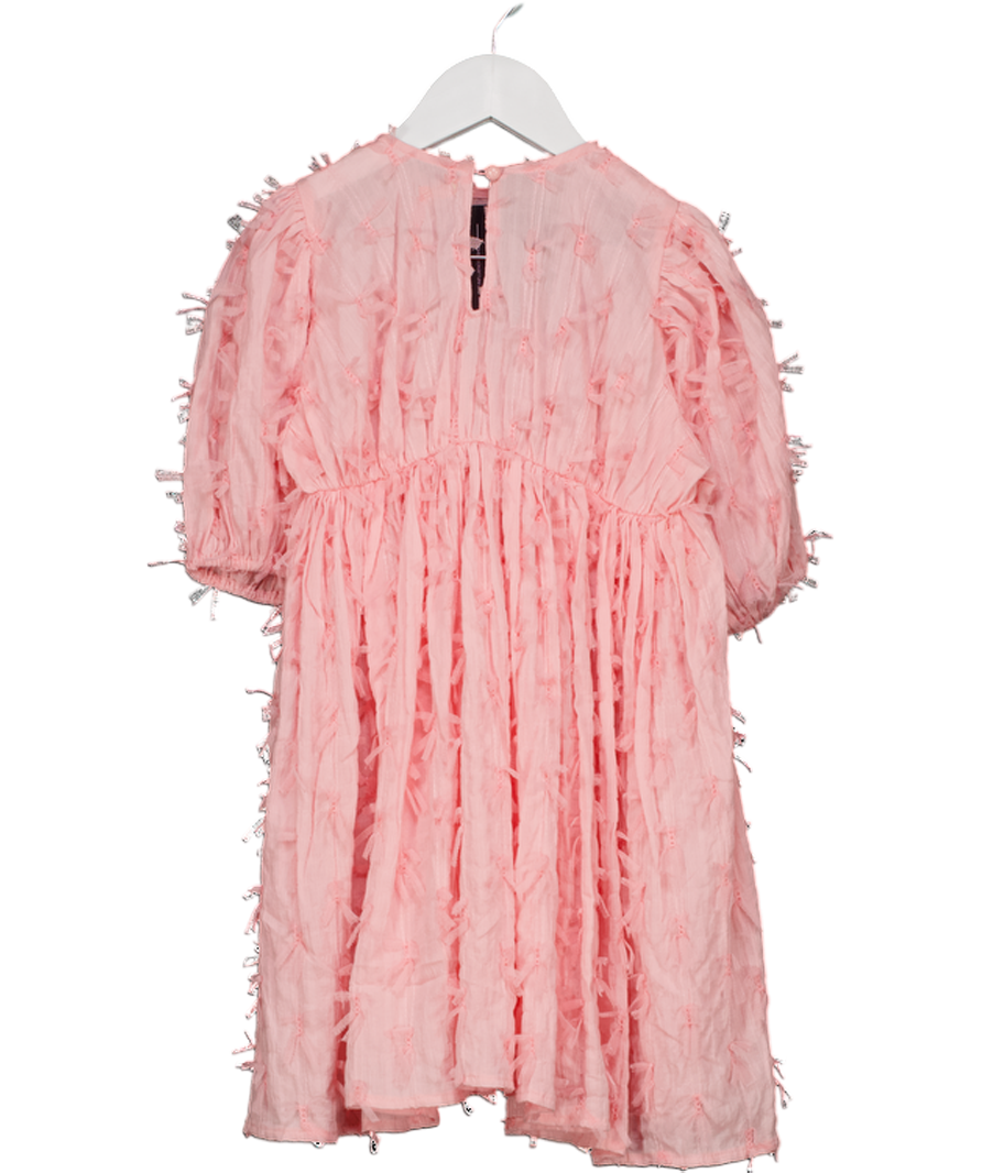 TA-DA! Pink Tulle Bow Dress 5 Years