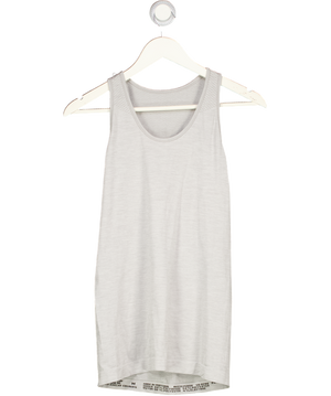 Sweaty Betty Grey Breathe Easy Mesh Run Vest UK M