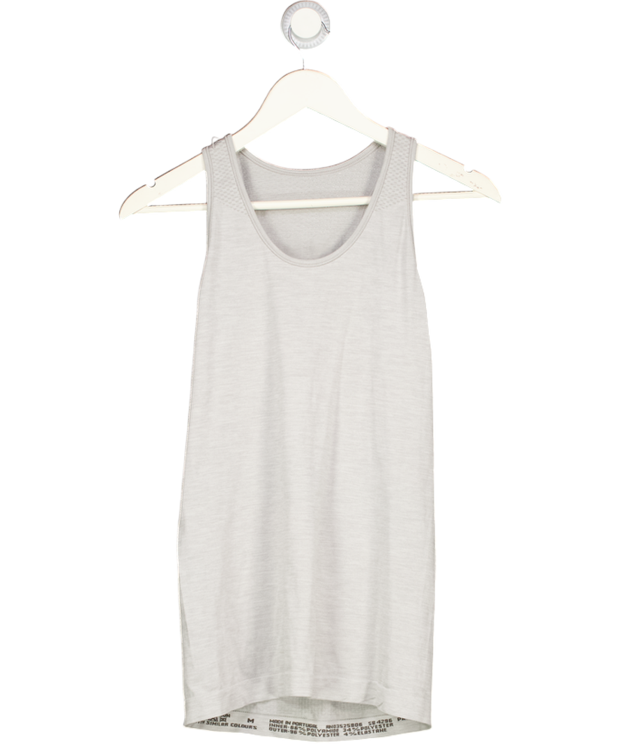 Sweaty Betty Grey Breathe Easy Mesh Run Vest UK M