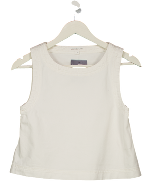 ASSEMBLY LABEL White  Denim A-line Top UK 6
