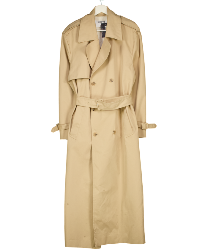 FILLIPA K Classic Beige Trench Coat UK 8