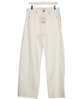 ME + EM White Exaggerated Taper Jean Lightweight Denim W28