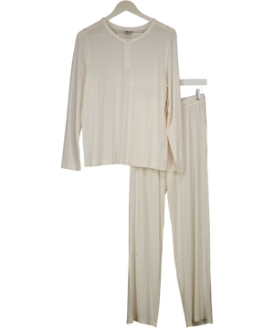 AMAZON Cream 2-piece Pjymama Set UK XS