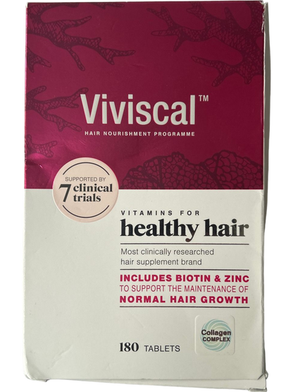 Viviscal Hair Nourishment Programme Vitamins for Healthy Hair 180 Tablets