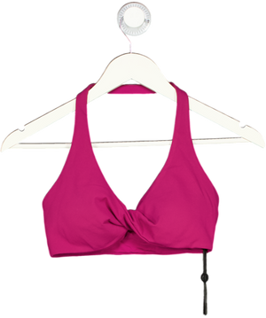 White Fox Red Velocity Sports Bra Berry UK S