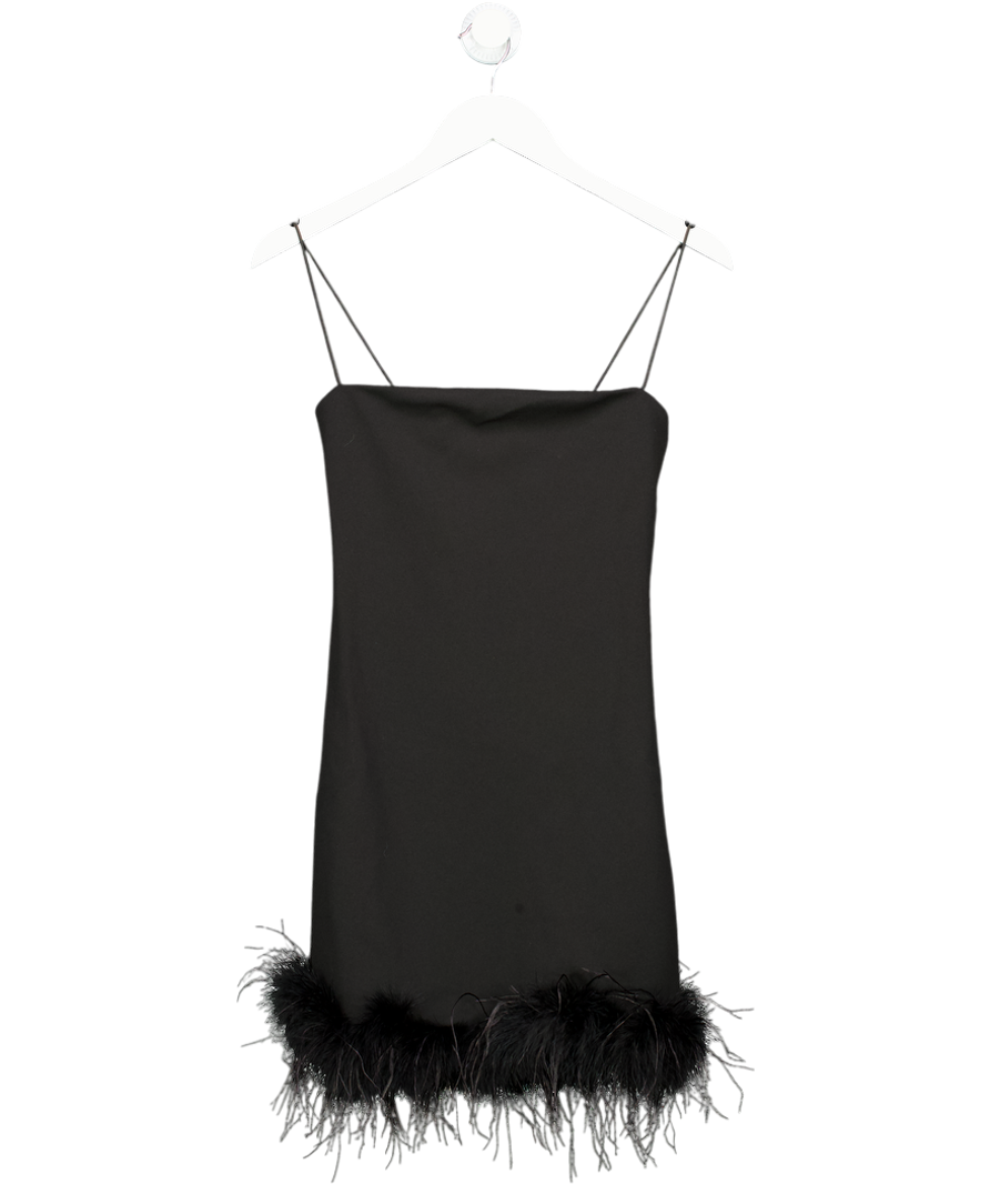 White Fox Black Petty Princess Mini Dress UK S
