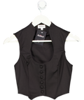Superdown Black Tailored Blazer Top UK S