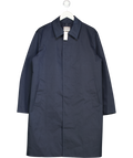 GAP Blue Water Resistant Trench Coat UK S