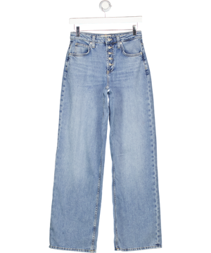 FREE PEOPLE Blue Nia Boyfriend Jeans W24