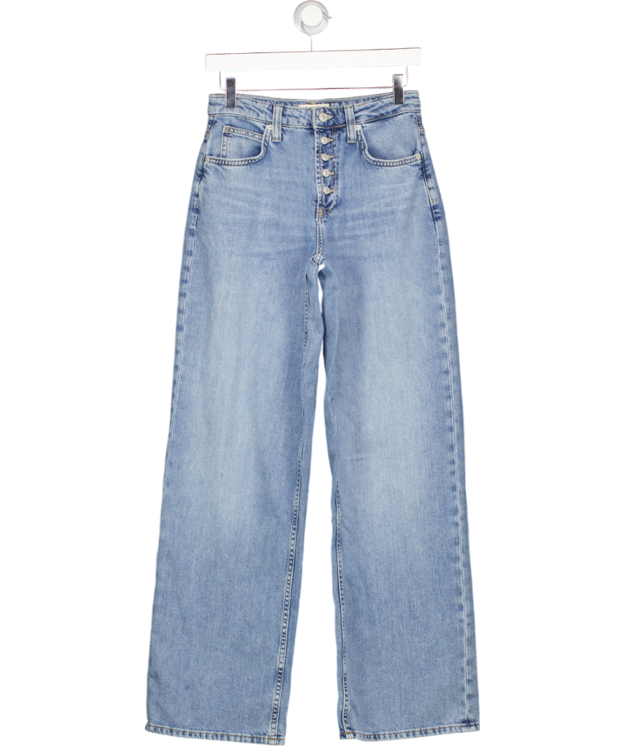 FREE PEOPLE Blue Nia Boyfriend Jeans W24