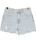 WHITE FOX Blue Ripped Denim Shorts UK S