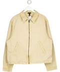 H&M Beige Collared Cotton Jacket UK L