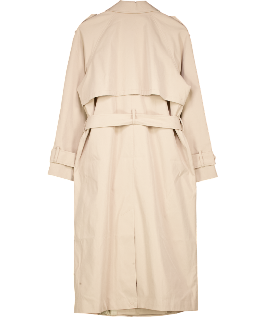 ASOS Beige Classic Trench Coat UK 12