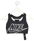 Nike Black T-shirt Sports Bra UK S
