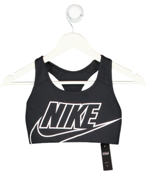 Nike Black T-shirt Sports Bra UK S