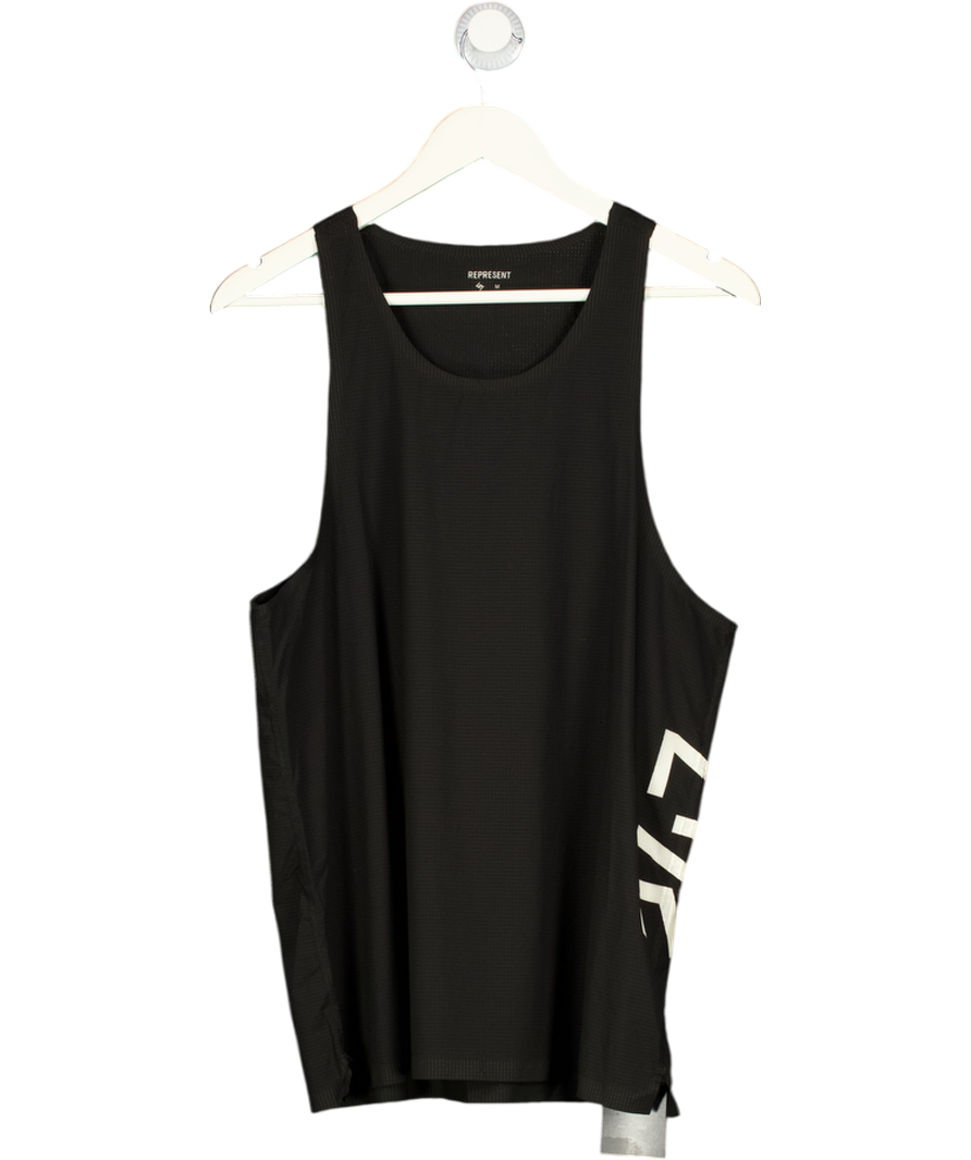 REPRESENT Black 247 Singlet Vest Top UK M