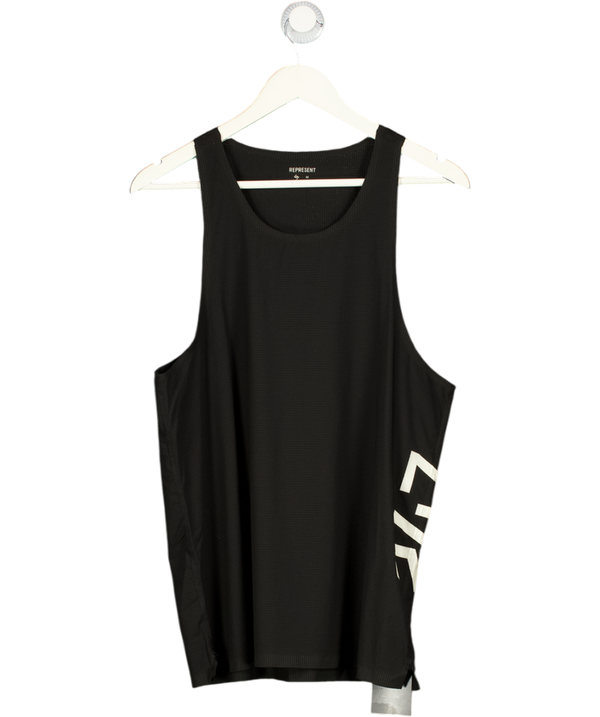 REPRESENT Black 247 Singlet Vest Top UK M