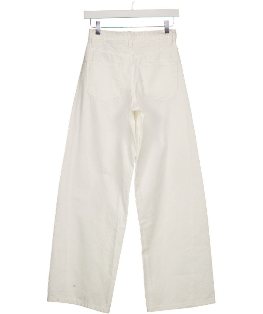 M&S White The Wide-leg Jeans UK 6