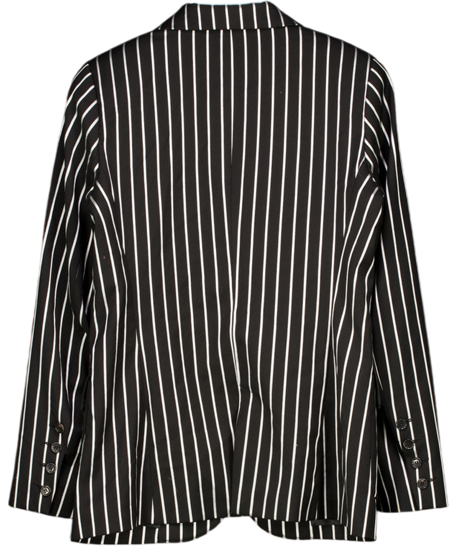 Paul & Joe Black & White Striped Blazer UK 12