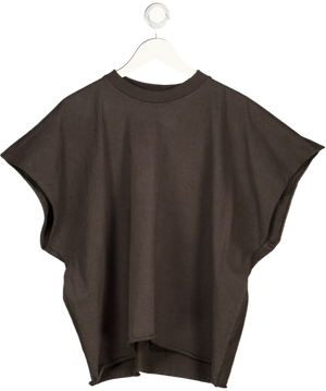Yeezy Grey 'vultures 1' Box Fit Sleeveless Tee UK L