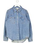 BAYSE Blue Denim Oversize Shirt UK XS/S