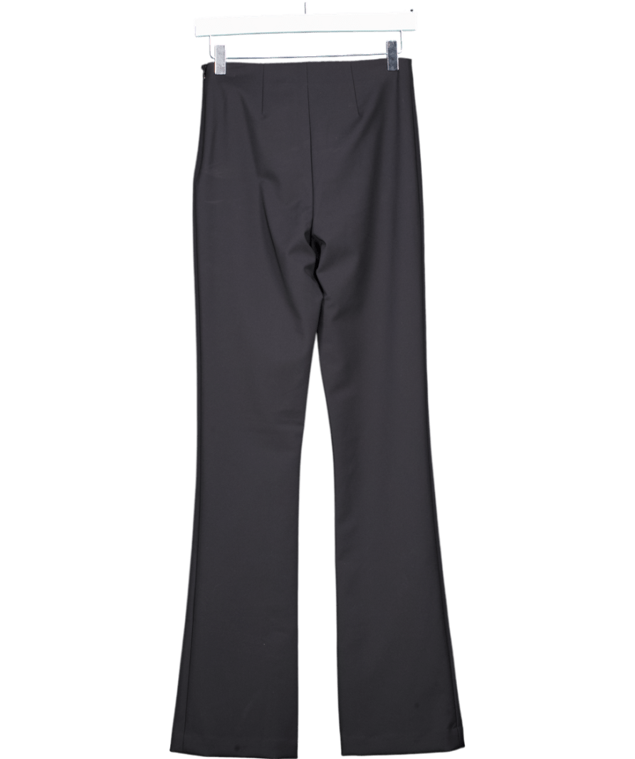 Eaves Black Amar Tech Suiting Legging Trousers UK S - Reliked