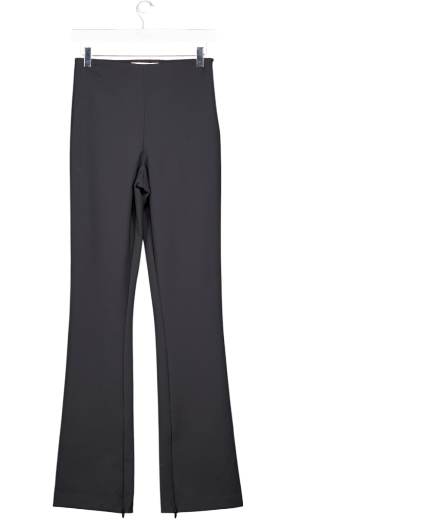 Eaves Black Amar Tech Suiting Legging Trousers UK S - Reliked