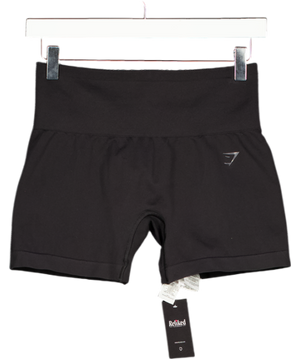 GYMSHARK Black Soft Sculpt Shorts UK M