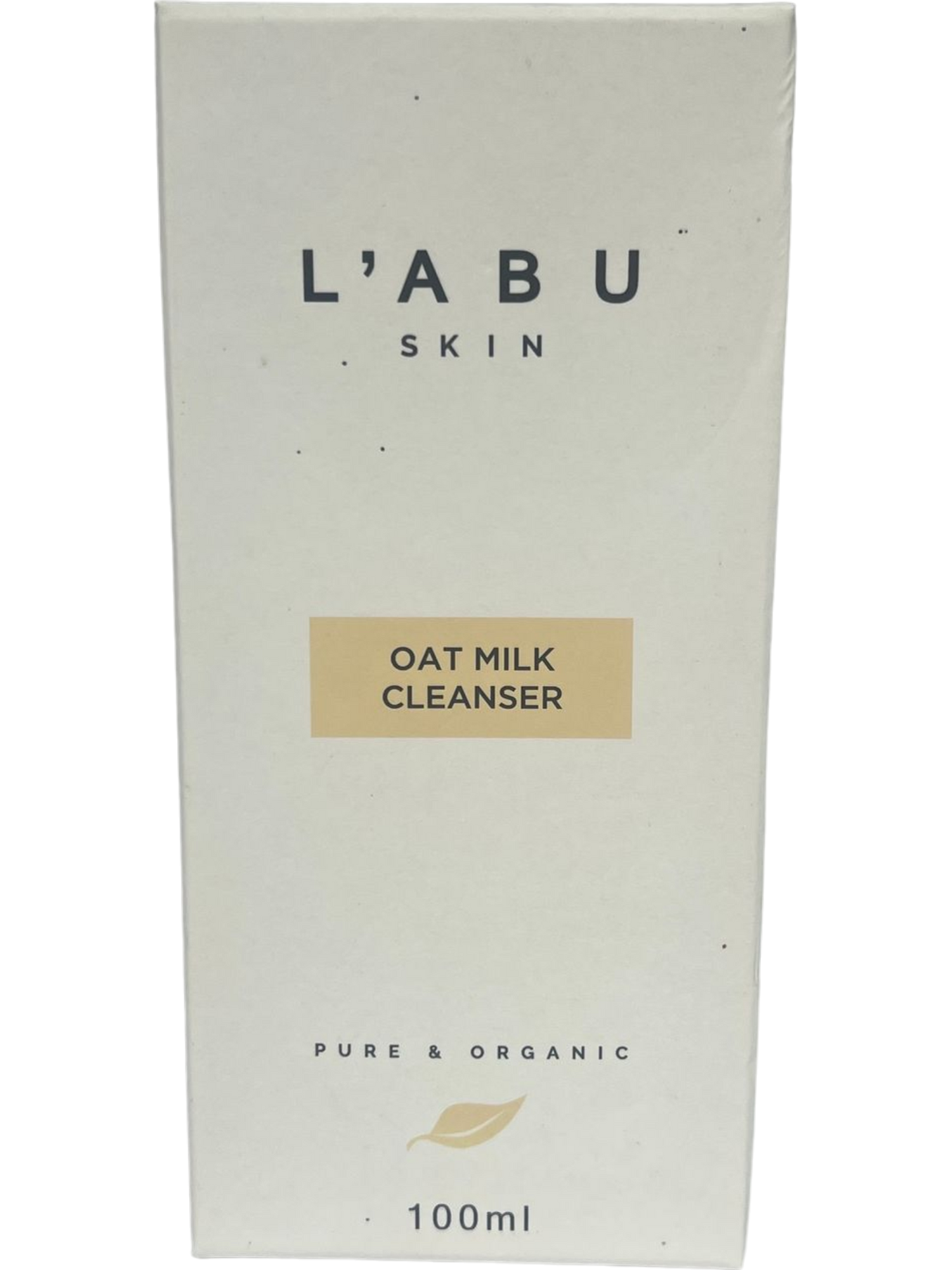 L'ABU SKIN Oat Milk Cleanser Pure & Organic 100ml