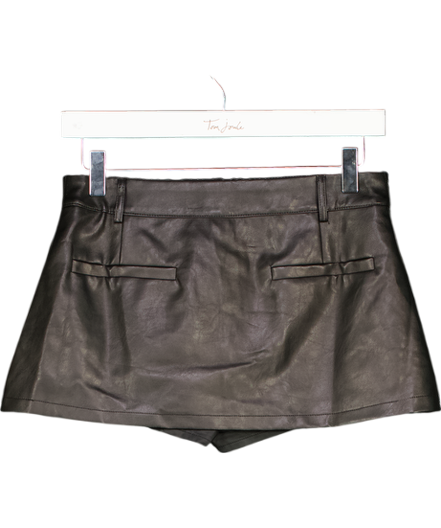 Lioness Black Rhode Mini Skirt UK L