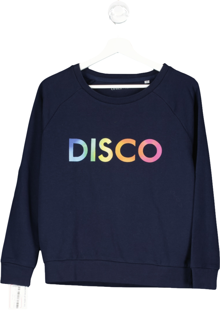 orwell & austen Blue Disco Jumper UK XS