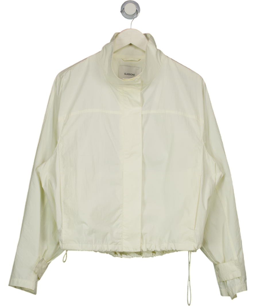 GLASSONS Cream Funnel Neck Jacket UK M