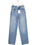 ALIGNE Blue High Rise Straight Leg Jeans W27