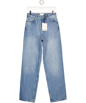 ALIGNE Blue High Rise Straight Leg Jeans W27