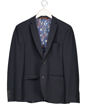 Next Black Skinny Fit Two Button Suit Jacket UK 38" CHEST