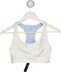 Sweaty Betty Cream / Blue Reversible Sports Bra UK S
