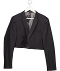 Beyond retro Black Vintage Cropped Blazer UK L/XL