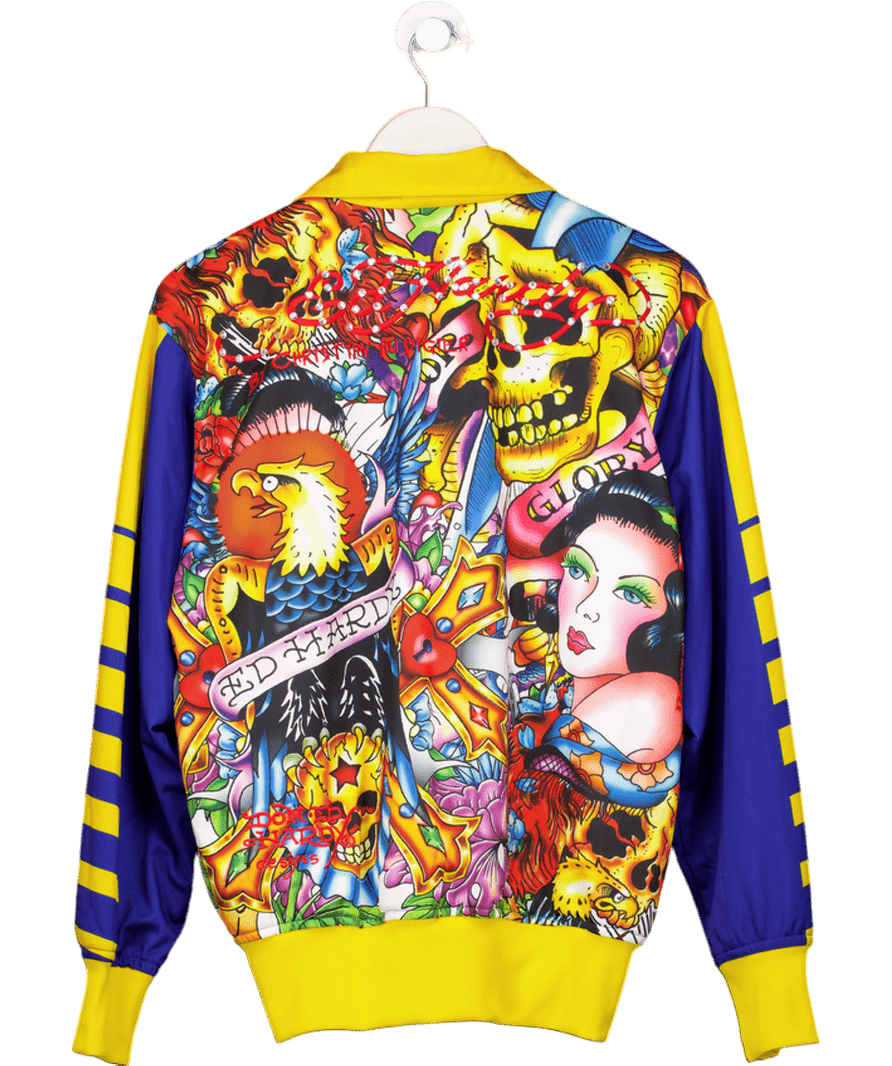 Ed Hardy Multicoloured Track Jacket UK S - Reliked