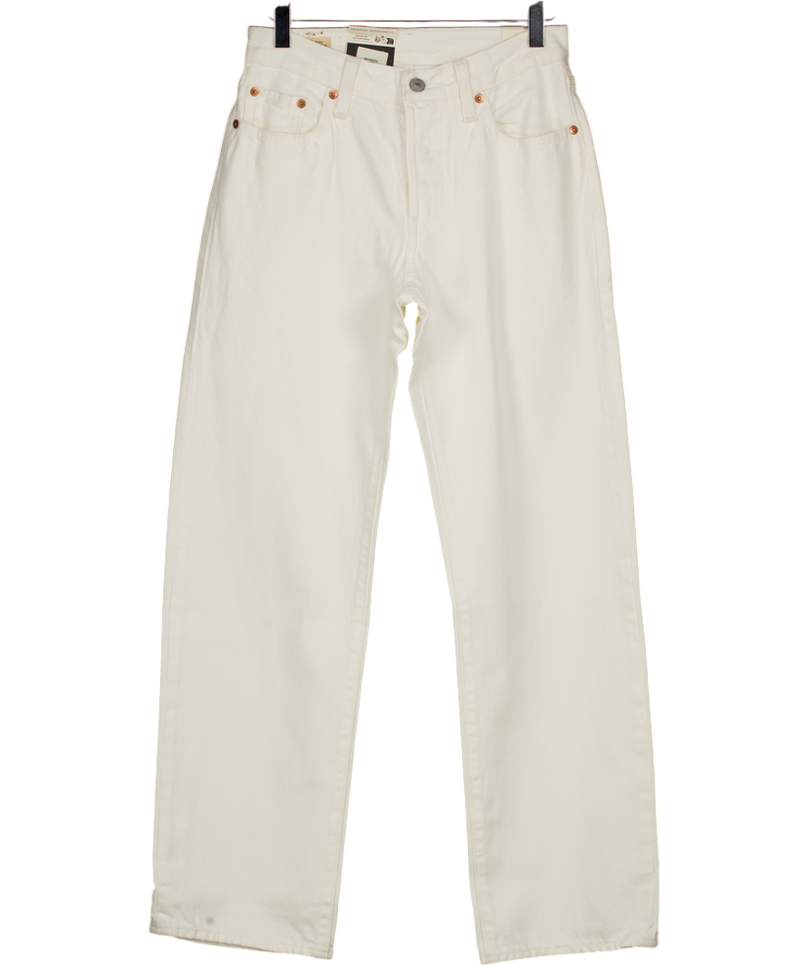 LEVI'S Cream 501 90's Ankle Length Jeans L29 W24