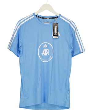 adidas Blue Own The Run T-shirt UK S
