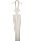 Oh Polly White Maxi Dress UK S