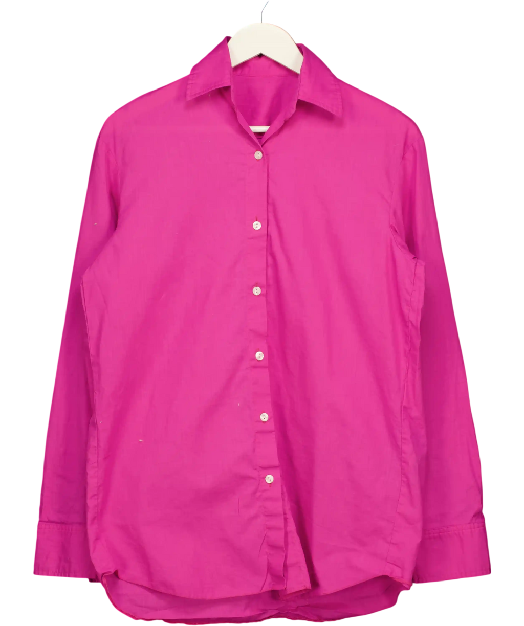 Holland Cooper White Olivia Tie Shirt UK 6